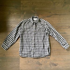 Men’s Button Front Flannel Shirt